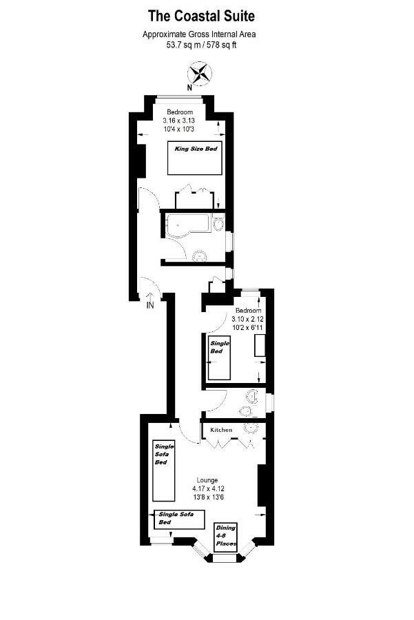 Stay Lytham Serviced Apartments Литам-Сент-Эннс Экстерьер фото